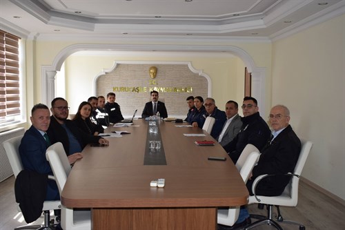 Kaymakamımız Sayın Selim ESER Başkanlığında; "Seçim Güvenliği Bilgilendirme Toplantısı" yapıldı.